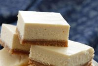 Velvety Cheesecake Bars