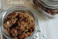 Wholesome Homemade Peanut Butter Granola