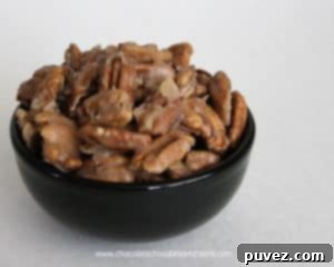 Cinnamon Glazed Pecans