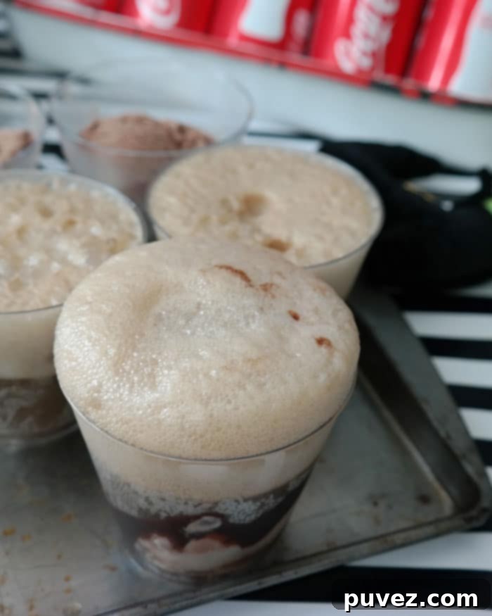 Chocolate Coke Float Punch
