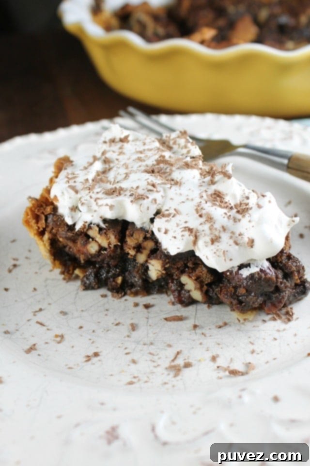 Mocha Pecan Pie Recipe, a perfect dessert for holiday dinners