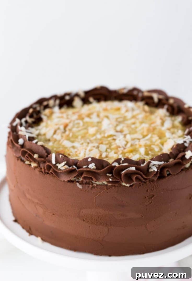 German Chocolate Cake