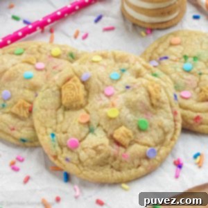 Sweet and festive Birthday Cake Golden Oreo Cookies