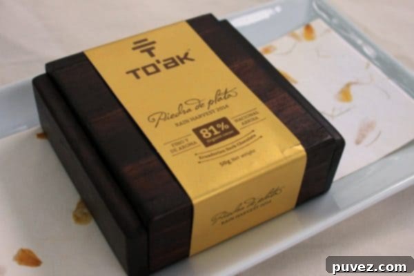 Covered To'ak box, hinting at luxury and mystery
