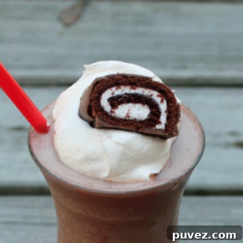 Little Debbie Swiss Roll Milkshakes