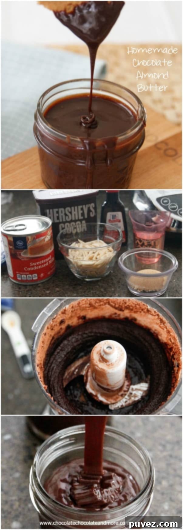 Chocolate Almond Butter or Homemade Nutella