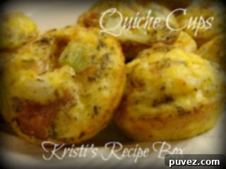 Delicious Quiche Cups