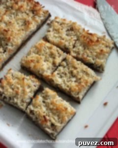 Seven Layer Magic Bars - the bar that started all the magic, cut into perfect squares