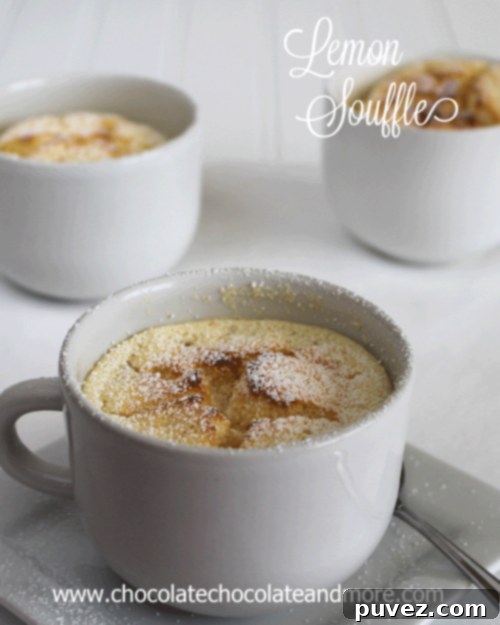 Sunshine Souffles 2 Perfectly risen Lemon Souffle