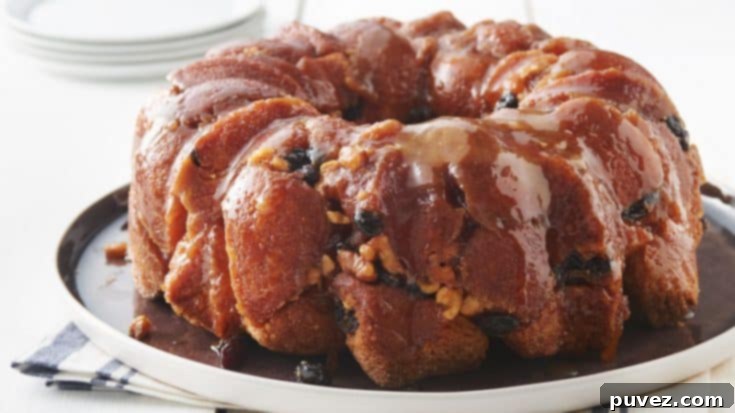 Pillsbury Grands! Monkey Bread with a delicious glaze