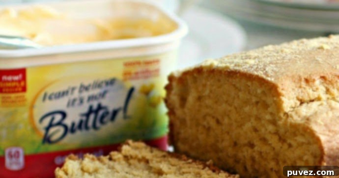 Buttery breakfast quick bread slices
