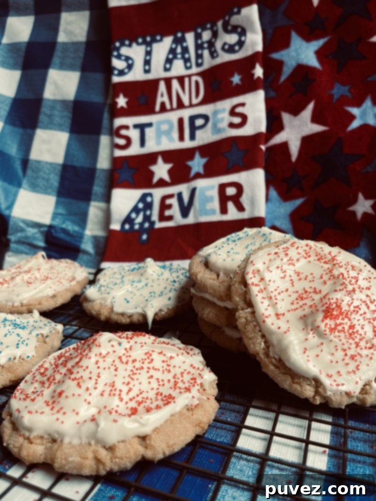 Cream Cheese Frosted Sugar Cookies