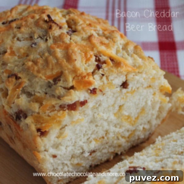 Bacon Cheddar Beer Bread