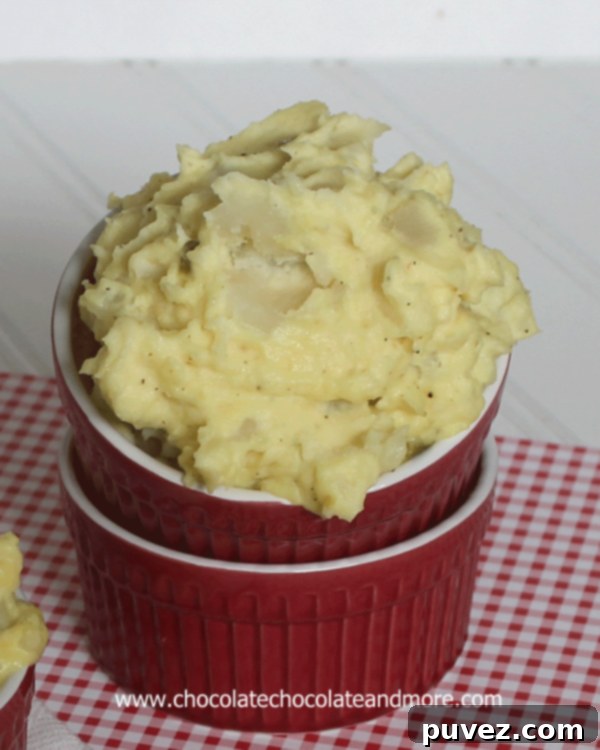 Warm Potato Salad in a serving bowl.