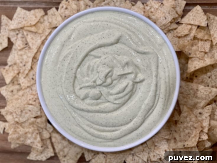 Kickin' Creamy Jalapeño Dip 2 Creamy Jalapeño Dip
