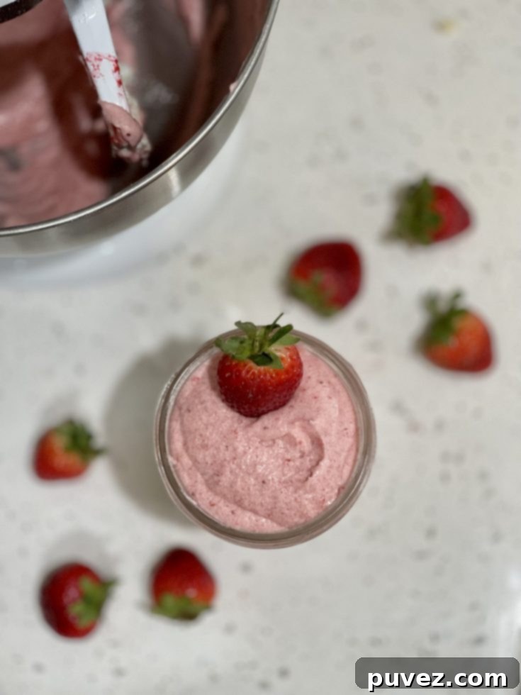 Homemade Strawberry Frosting