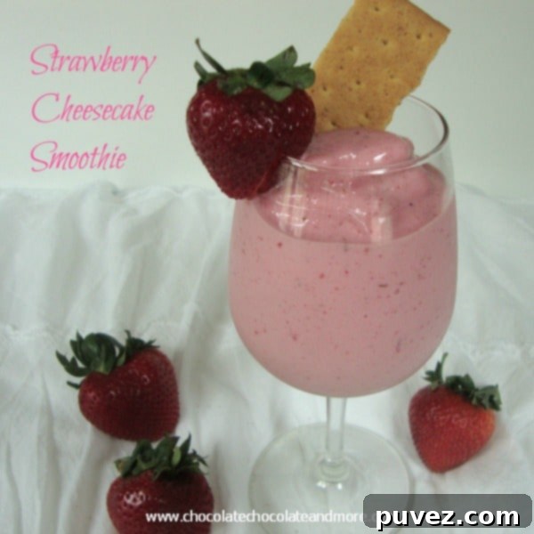 Strawberry Cheesecake Smoothie