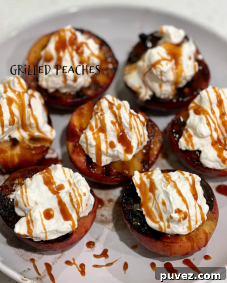 Grilled Peaches
