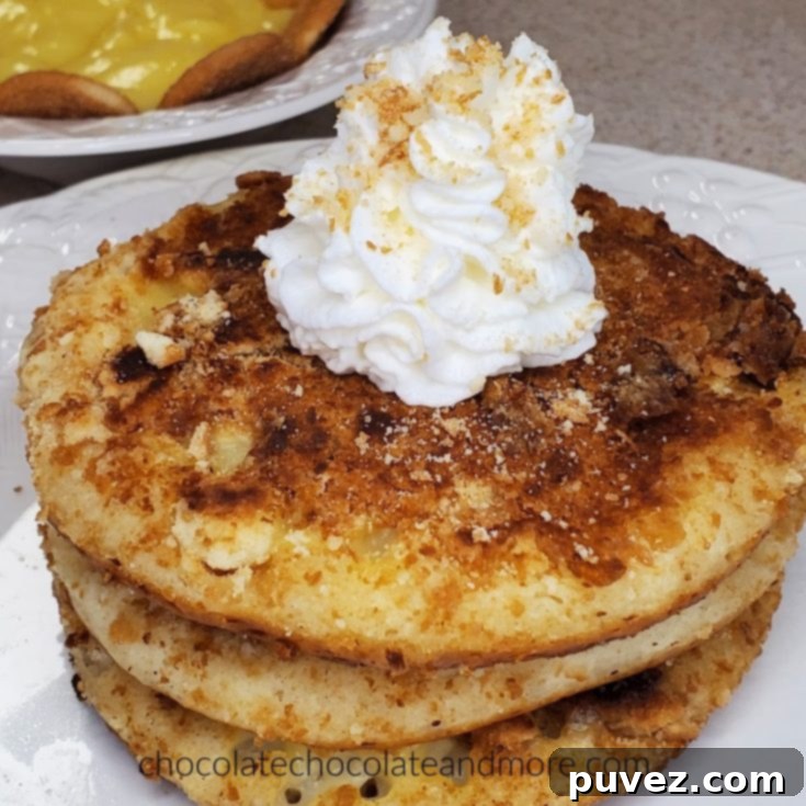 Banana Pudding Pancakes