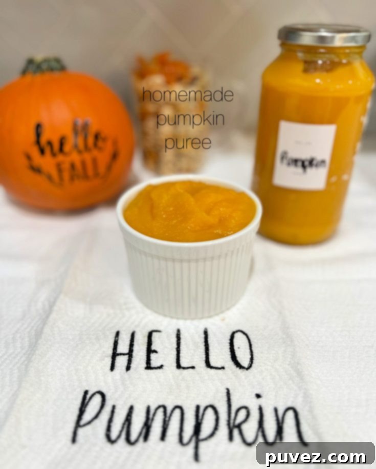 Homemade Pumpkin Puree