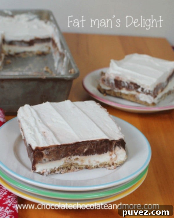 Delicious Layered Chocolate Cheesecake Pudding Dessert