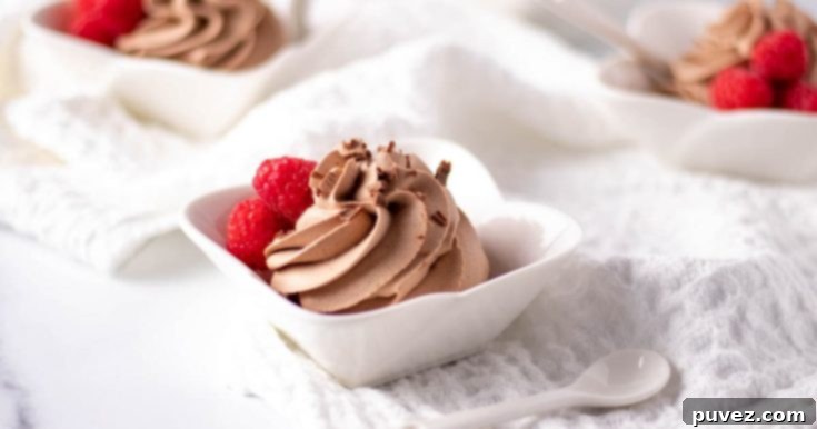 Easy 3-ingredient Chocolate Mousse