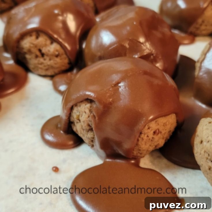 A selection of Italian Chocolate Pepper Cookies, perfectly iced and ready for enjoyment.