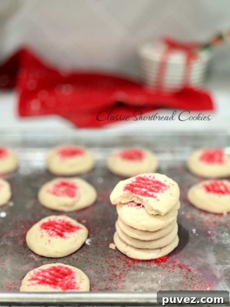 Classic Shortbread Cookies
