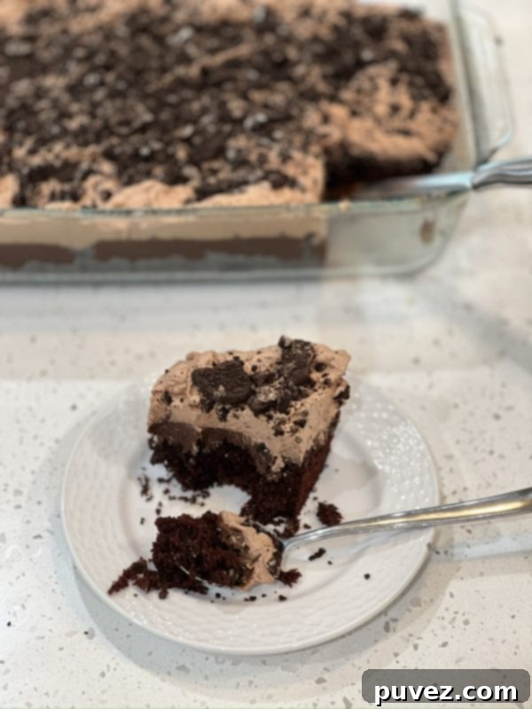 Chocolate Cookie Dirt Cake