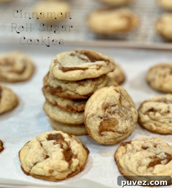 Cinnamon Roll Sugar Cookies