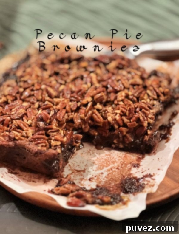 Pecan Pie Brownies