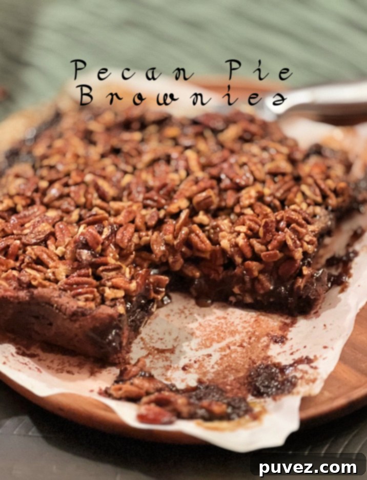 Pecan Pie Brownies