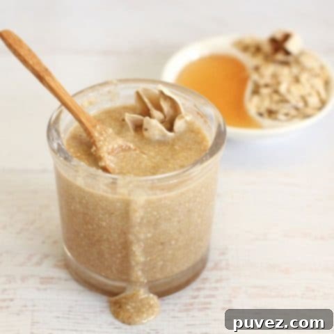 Honey Oat Scrub for Face and Body