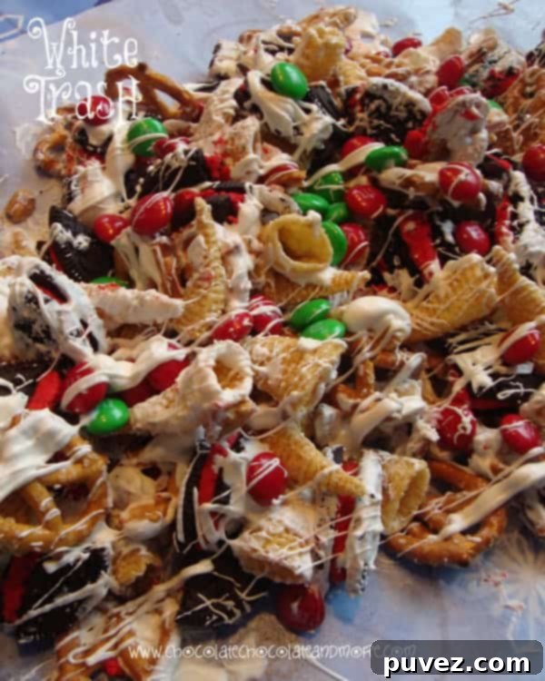 Sweet and Salty Chocolate Snack Mix