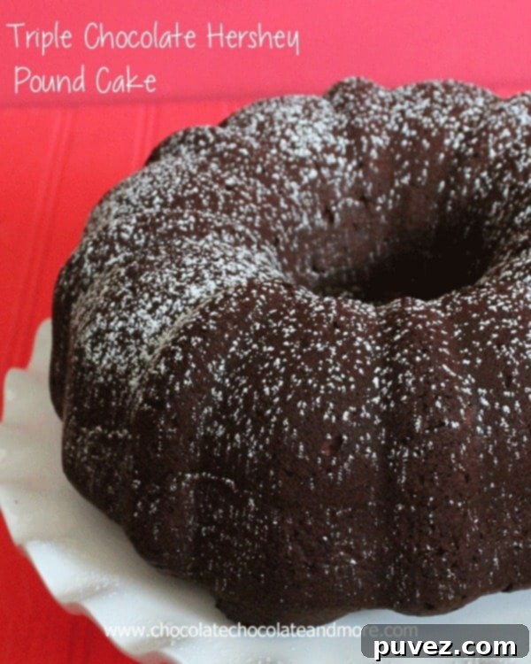 Hershey's Triple Chocolate Pound Cake footer image