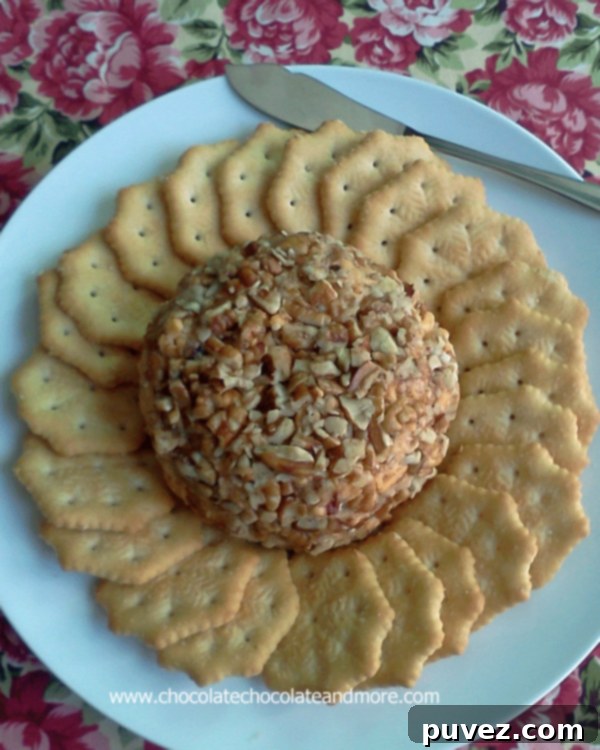 The perfect homemade cheese ball recipe for parties