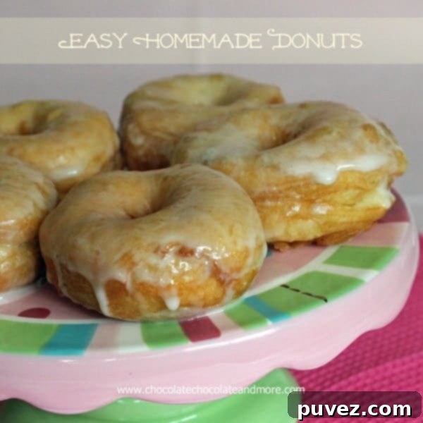 Easy homemade donuts