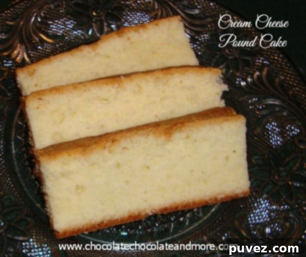 Cream Cheese Pound Cake Pinterest