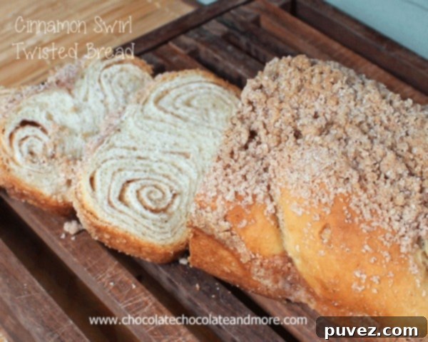 Cinnamon Swirl Twisted Bread dough being prepared