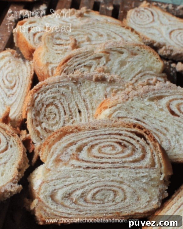 Swirled Cinnamon Twist Bread 7 Cinnamon Swirl Twisted Bread main recipe image