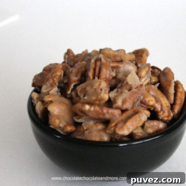 Cinnamon Glazed Pecans