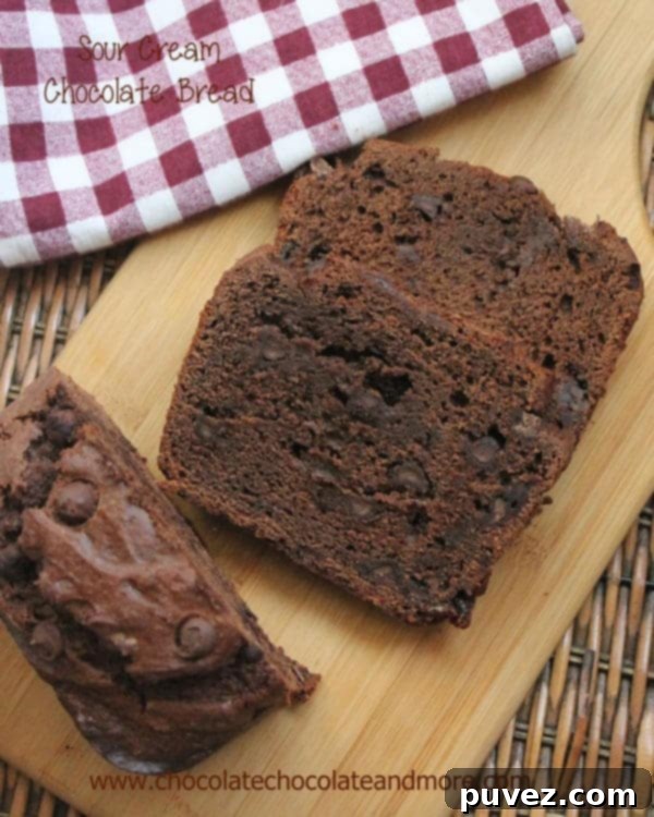 Sour Cream Chocolate Bread
