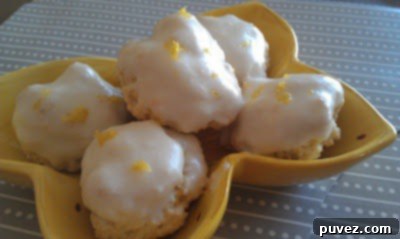 Italian Lemon Drop Cookies, soft and zesty with a sweet glaze.
