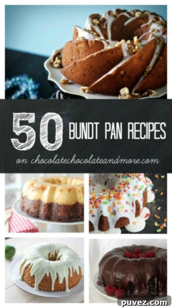 A beautifully decorated Bundt cake, showcasing the elegant fluted design perfect for any celebration or simple treat.