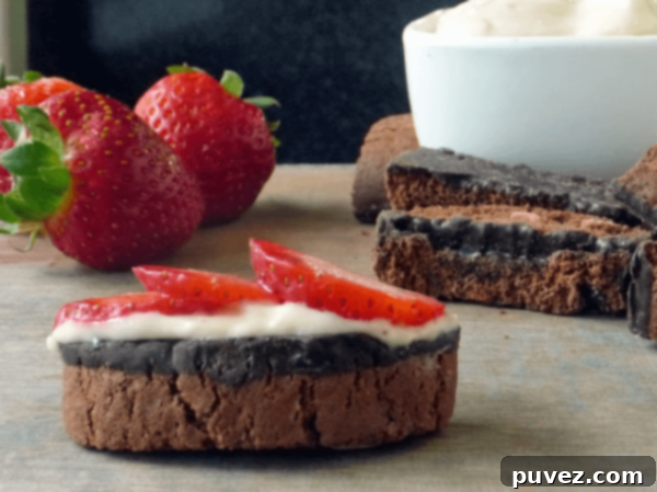 Strawberry Dessert Bruschetta - elegant, fresh, and unique dessert with strawberries