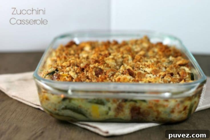 Comforting Zucchini Casserole