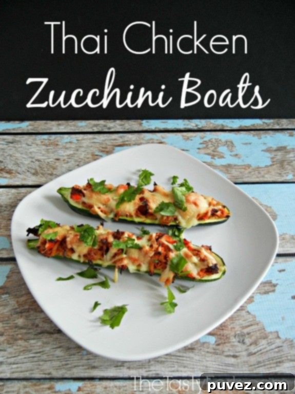 Flavorful Thai Chicken Zucchini Bites