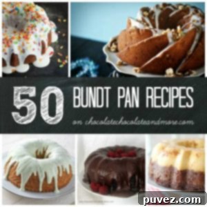 Collection of 50 diverse Bundt Pan recipes