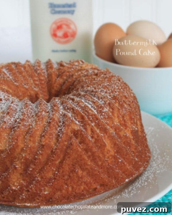Buttermilk Pound Cake
