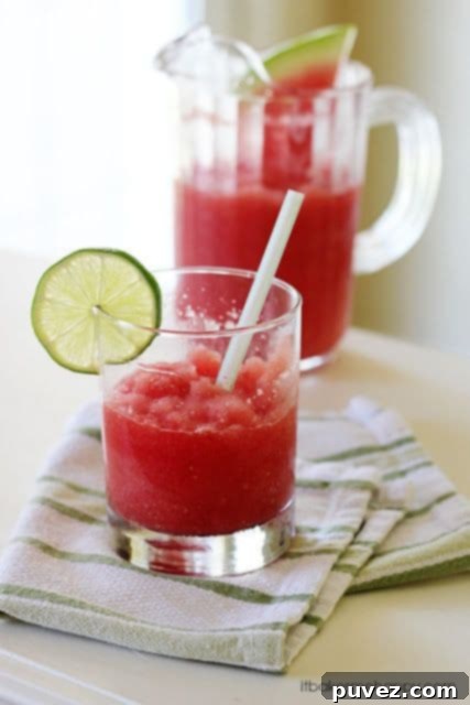Watermelon Lime Frappe
